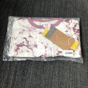 12-18 Kyte Baby Mulberry Marble Zip Romper NIB